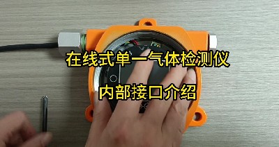 MIC-600單一氣體內(nèi)部接口介紹